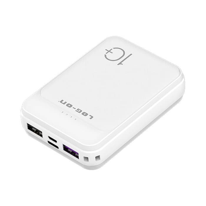 POWERBANK PB-799L POWER RUSH 10.000 MAH DUAL USB 2.4A - LOG ON