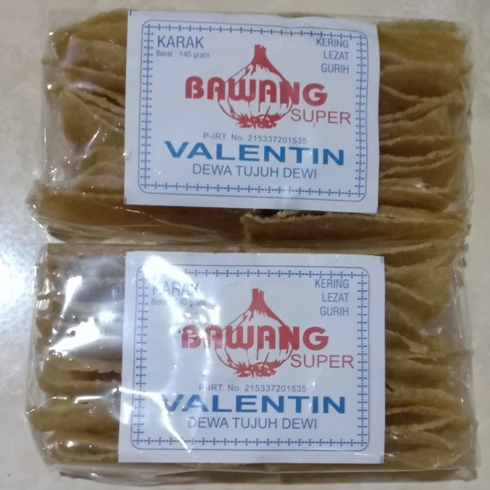 

NEW KRUPUK KARAK RASA BAWANG KHAS SOLO