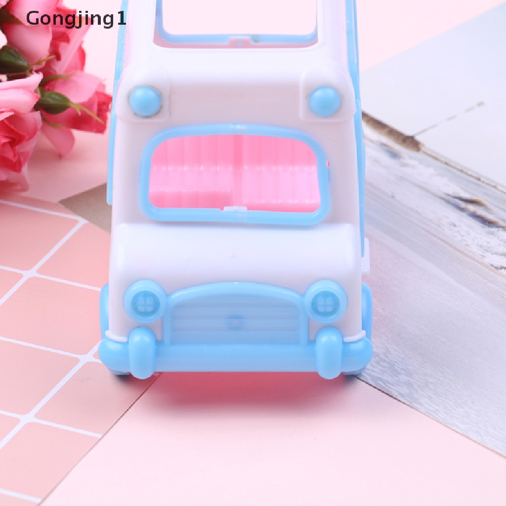 Gongjing1 Mainan Mobil van barbie Untuk Anak Perempuan