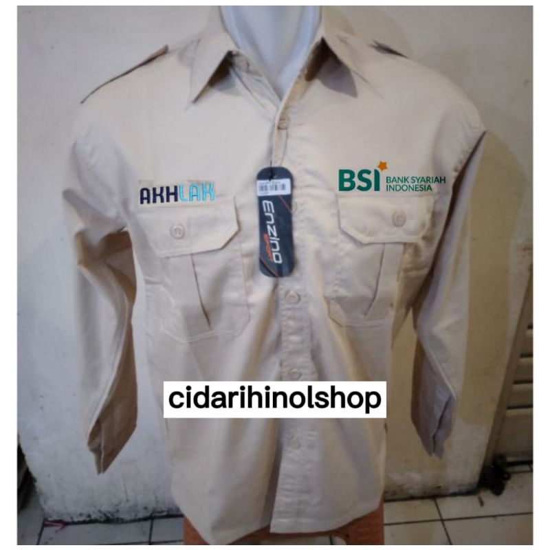 kemeja BSI kemeja Bank syariah Indonesia baju BSI baju Bank BSI baju Bank
