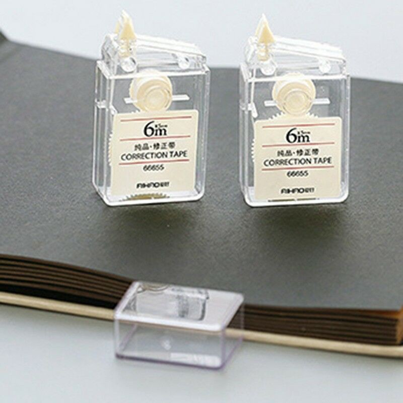 

Perlengkapan Sekolah Yo Yo Student Supplies Simple Transparent Correction Tape 6 m Portable
