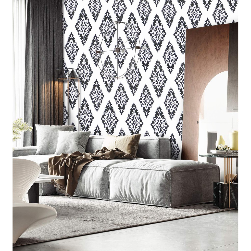 Wallpaper dinding wallpaper stiker Wallpaper Motif Cy 45Cmx9m Wallpaper / Wallpaper