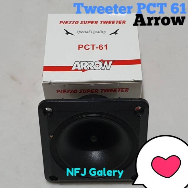 Tweteer Wallet Audax Mobil ARROW PCT 61 Berkualitas Aktif Speaker Home Theater Sperepart Otomotif