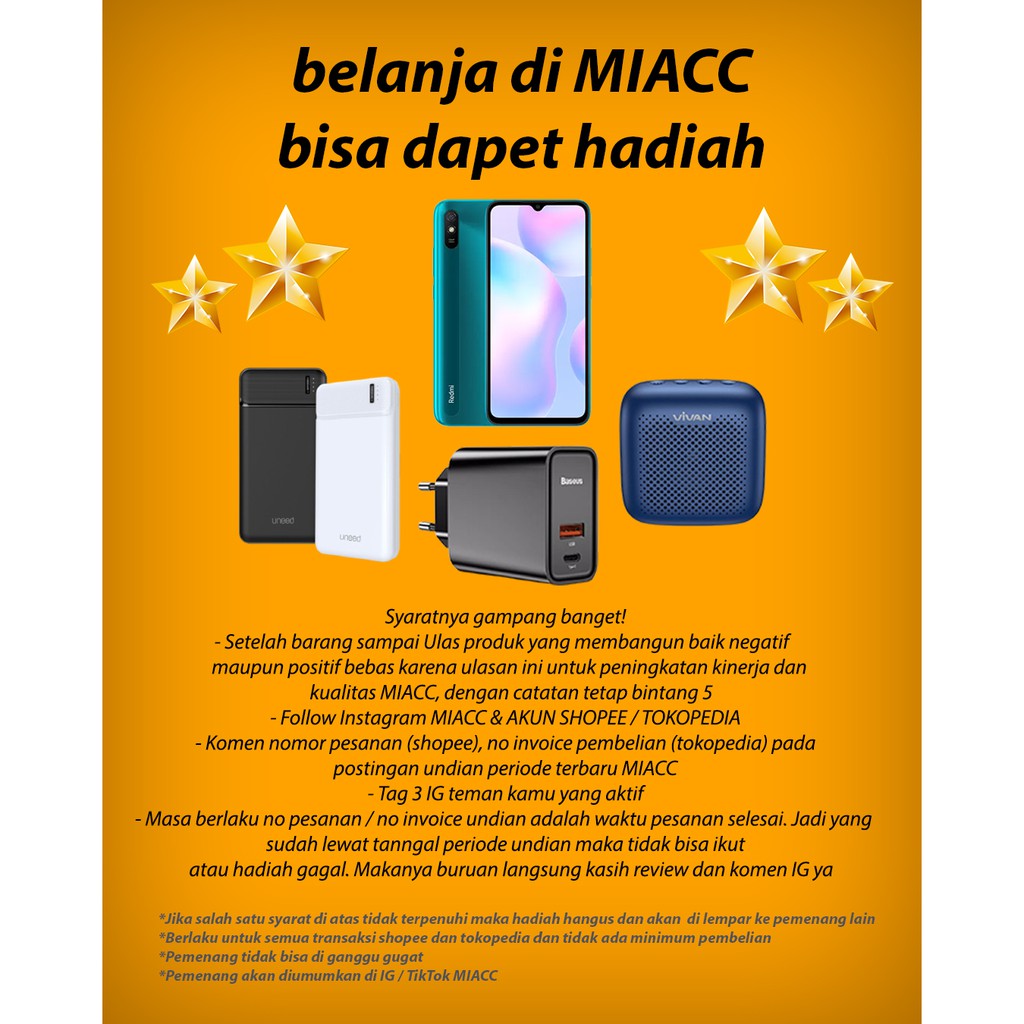 GIVEAWAY MIACC