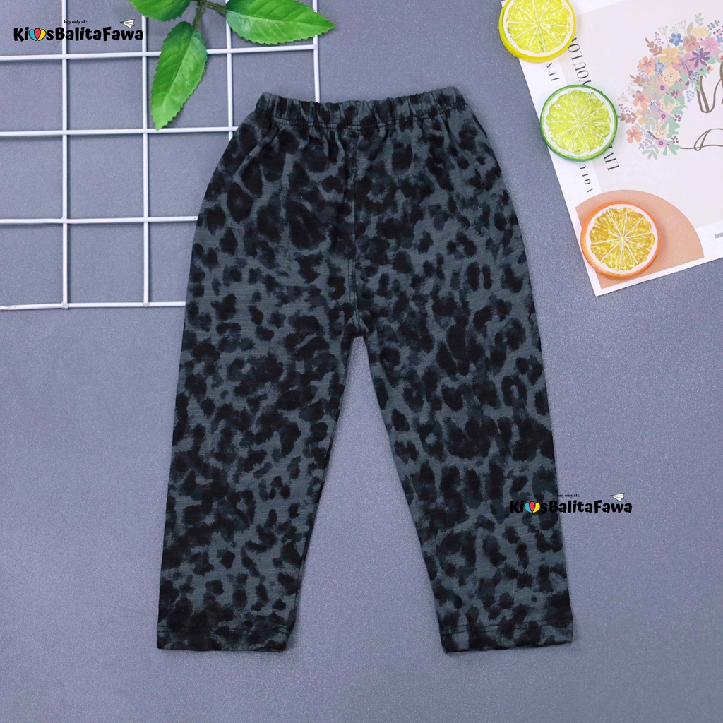 Legging Calvina Bayi 3-12 Bulan / Bahan Kaos Spandek Nyaman Pants Murah Motif Panjang Anak Perempuan