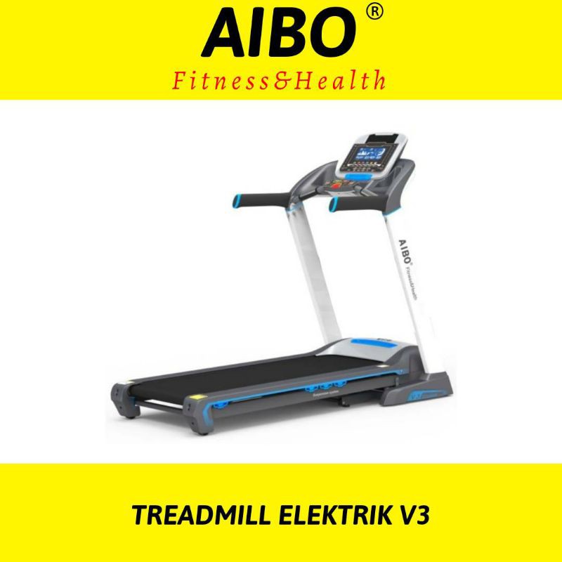 AIBO FITNESS & HEALTH BANJARMASIN - TREADMILL ELEKTRIK V3 / Alat Fitness / Treadmill Elektrik