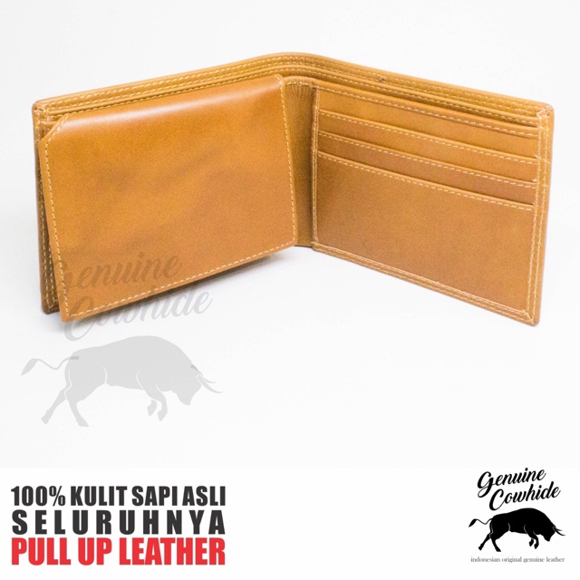 Dompet Kulit Asli Full Kulit Seluruhnya - Tanpa Kain Furing