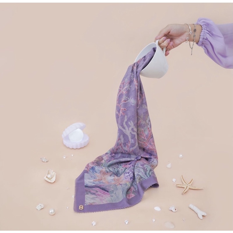 Buttonscarves X Disney Little Mermaid Series (Deep Ocean)