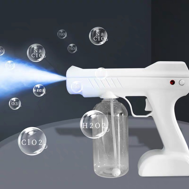 【33LV.ID】Nano Spray Gun Disinfectant wireless 800ml disinfectant anti virus rechargeable blue light