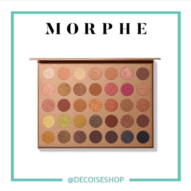 Morphe Brushes 35G Bronze Goals Eyeshadow Palette