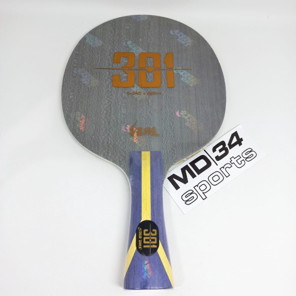 KAYU DHS / DOUBLE HAPPINES HURRICANE 301 - Kayu / Blade / Bet Pingpong Murah