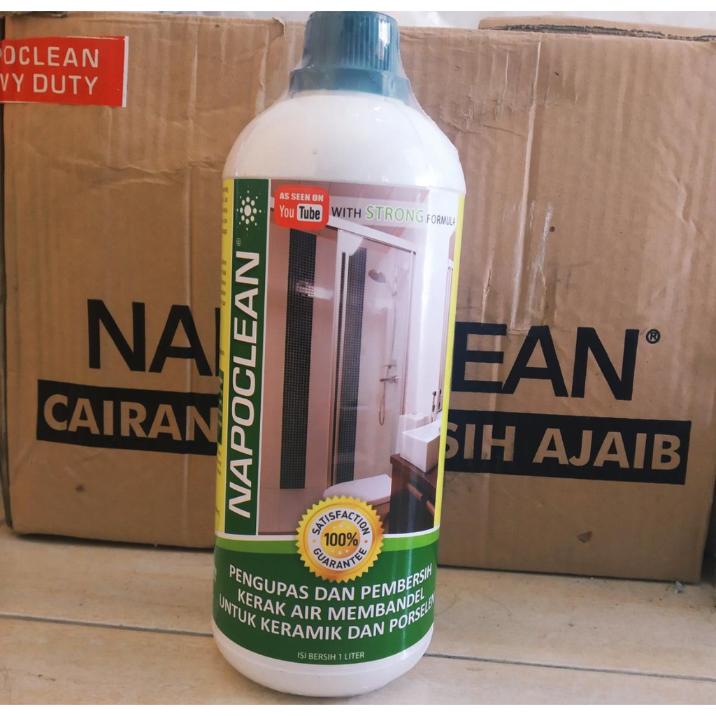 Cairan Pembersih Ajaib Napoclean/ Napoclean Hijau/ Pembersih Kamar Mandi