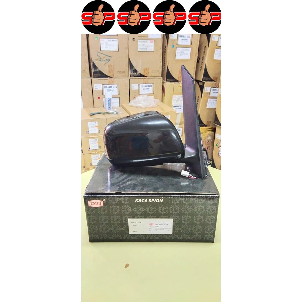 KACA SPION INNOVA 2008-2010 KIRI HITAM EMGI