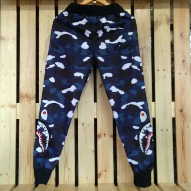 Jogger pants sweatpants bape camouflage