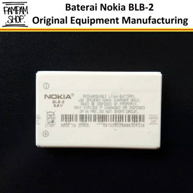 BATERAI JADUL Nokia 8310 dll Seri BLB2