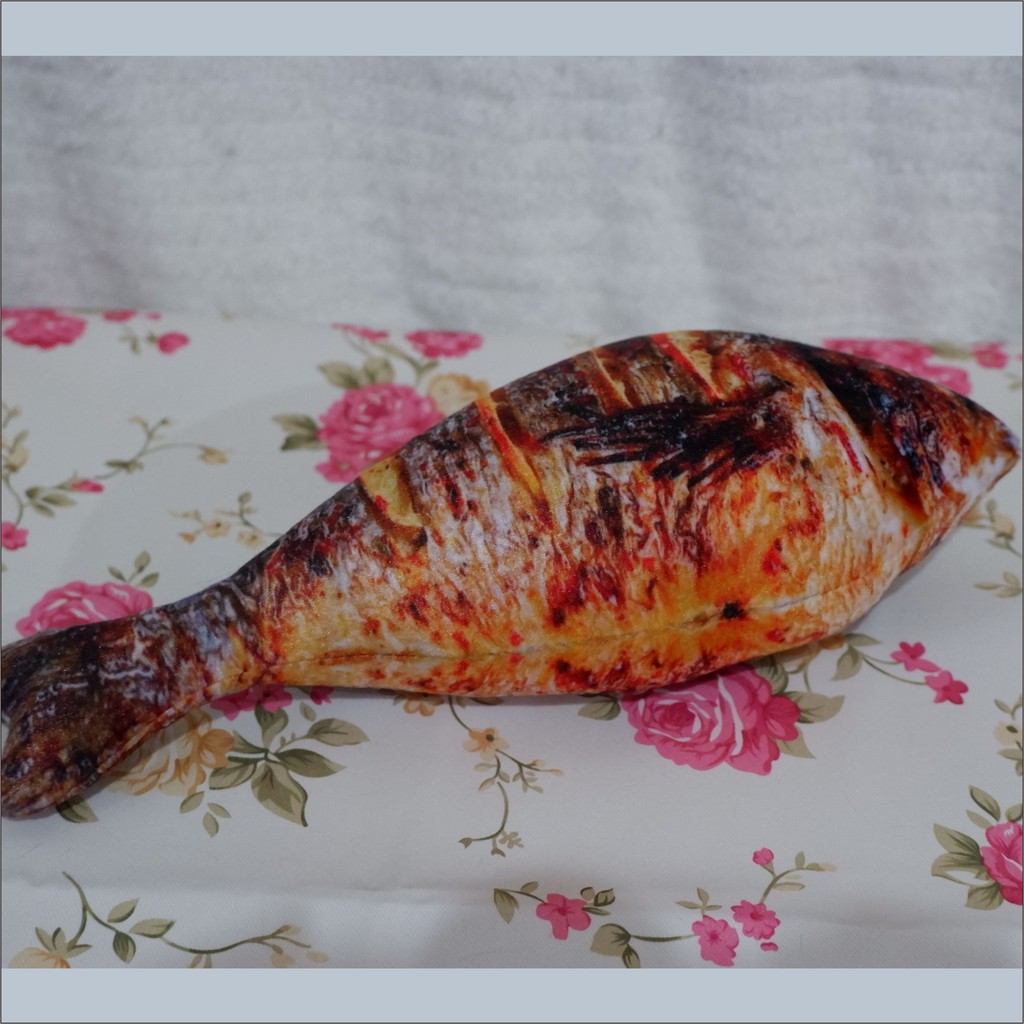 Bizzarpillow Bantal Ikan Bakar Size XL BZ076