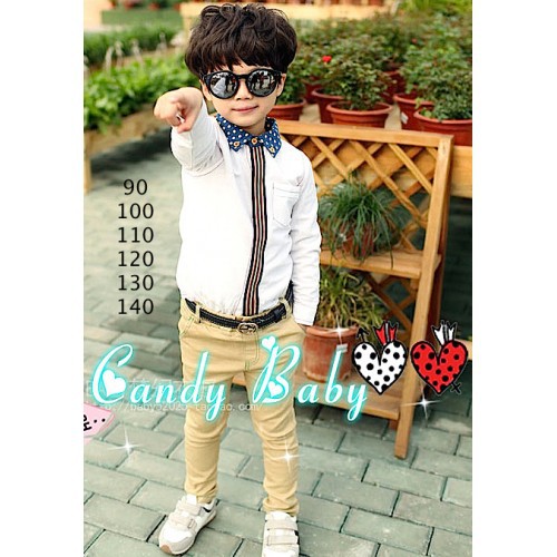 Baju anak laki-laki impor reseller/dropship cb9 kemeja set sc-15884