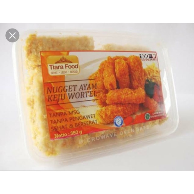 

Tiara Food Nuget Ayam Keju Wortel