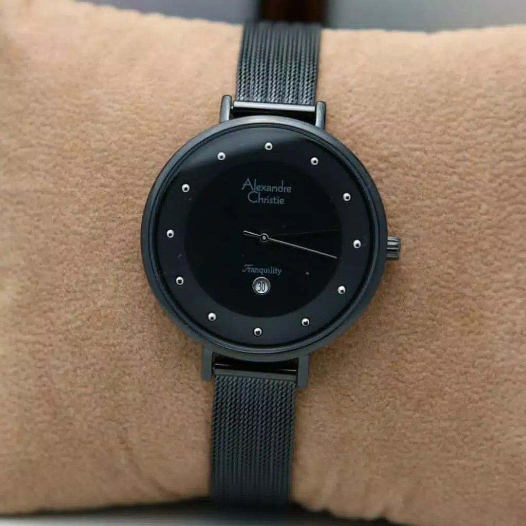 AC alexandre Christie AC 2485  wanita original stainless steel hitam