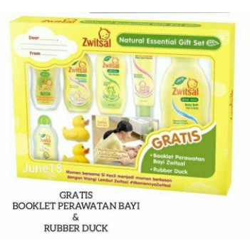 ZWITSAL BABY ESSENTIAL GIFTPACK 4X1PC