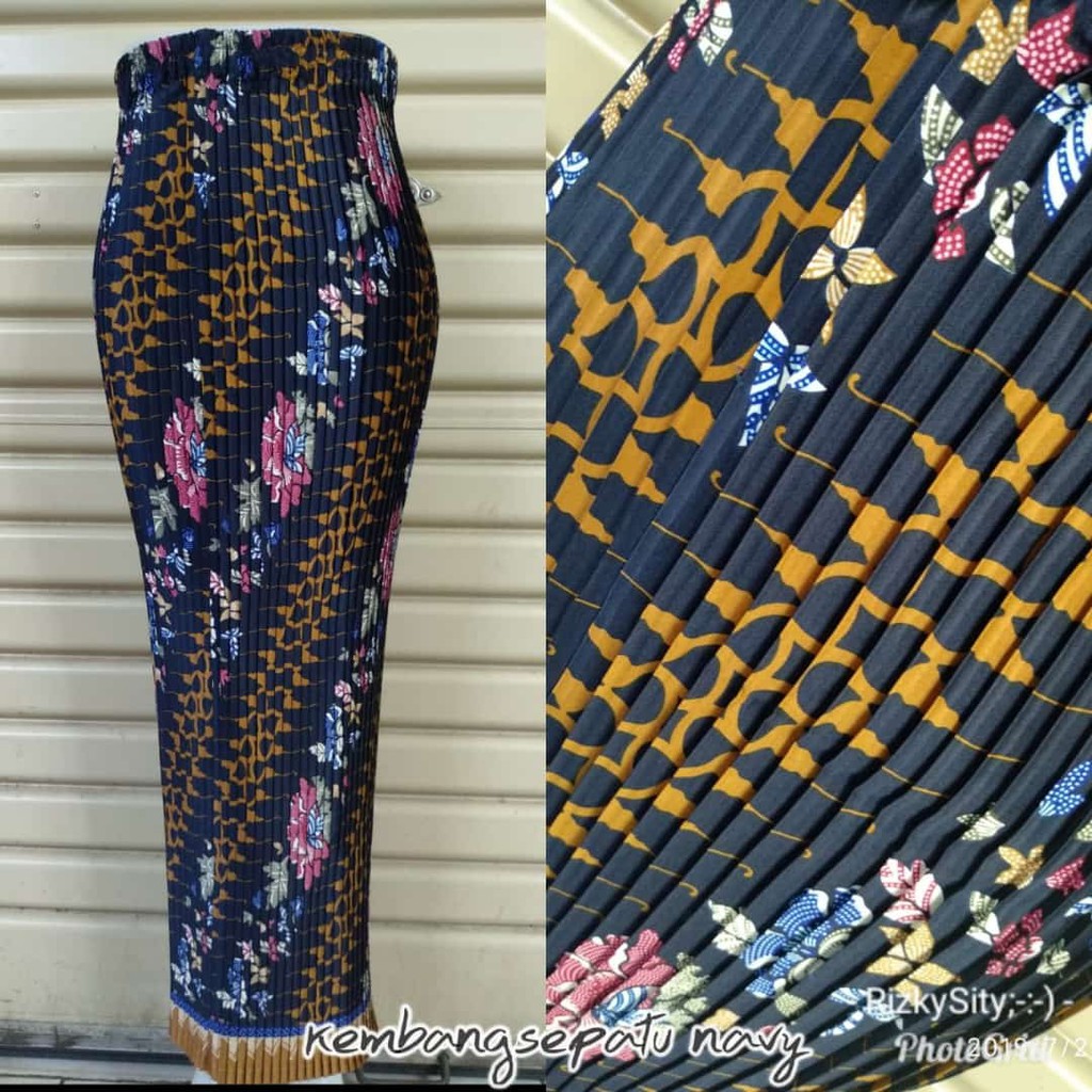 Terlengkap] Rok Plisket Batik - Original / Bawahan Kebaya / Rok Songket Prisket