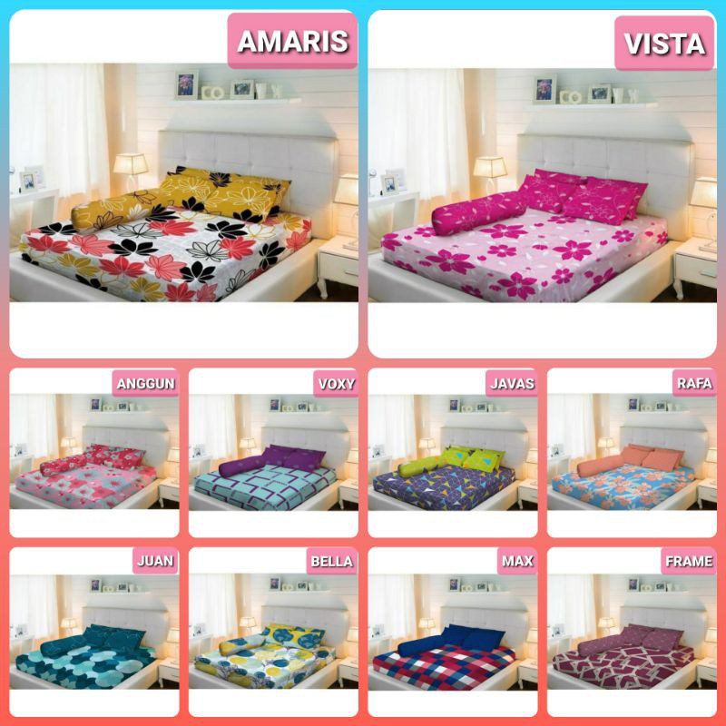 Sprei internal King 180 x 200 dan Queen 160 x 200
