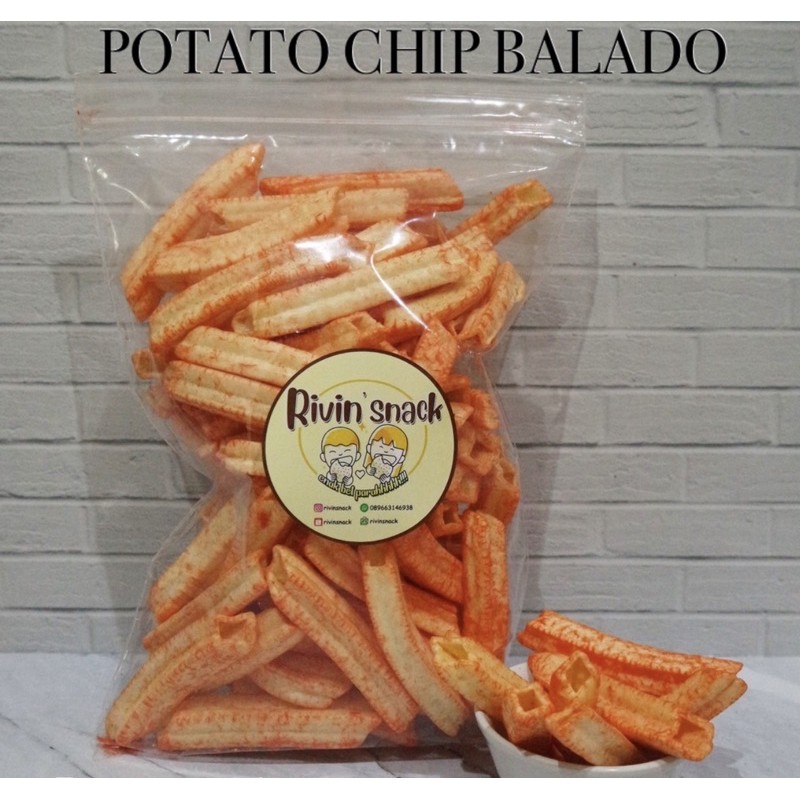 

Potato Chip Balado 125gr