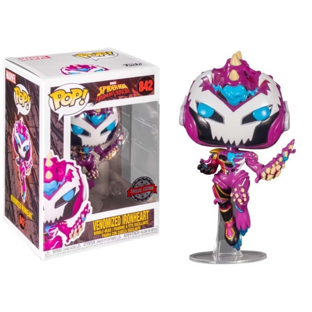 Funko POP Spider-Man Maximum Venom - Venomized Ironheart Special Edition