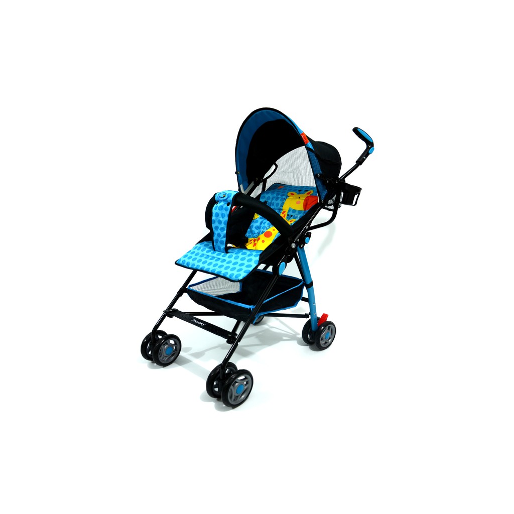 Makassar - Stroller Buggy Labeille Rocky / 3 Posisi + Kanopi Ukuran Ramping dan Ringan