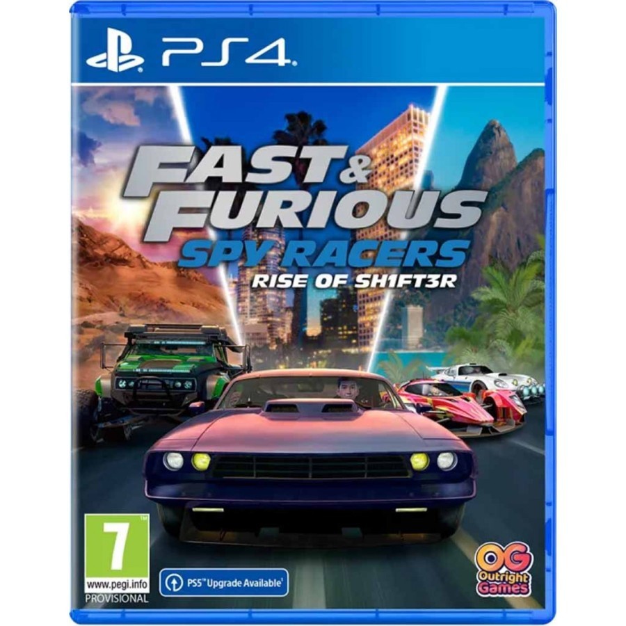 PS4 Fast &amp; Furious Spy Racers Rise of Sh1ft3r