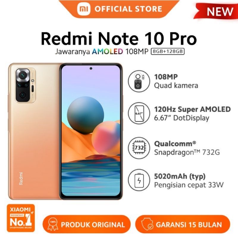 redmi note 10 pro 8/128