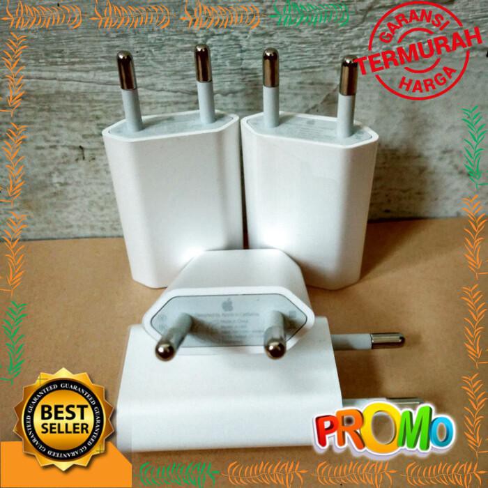 USB POWER ADAPTER KEPALA CHARGER APLLE IPHONE 4 5 6 7 ORI NON PACK