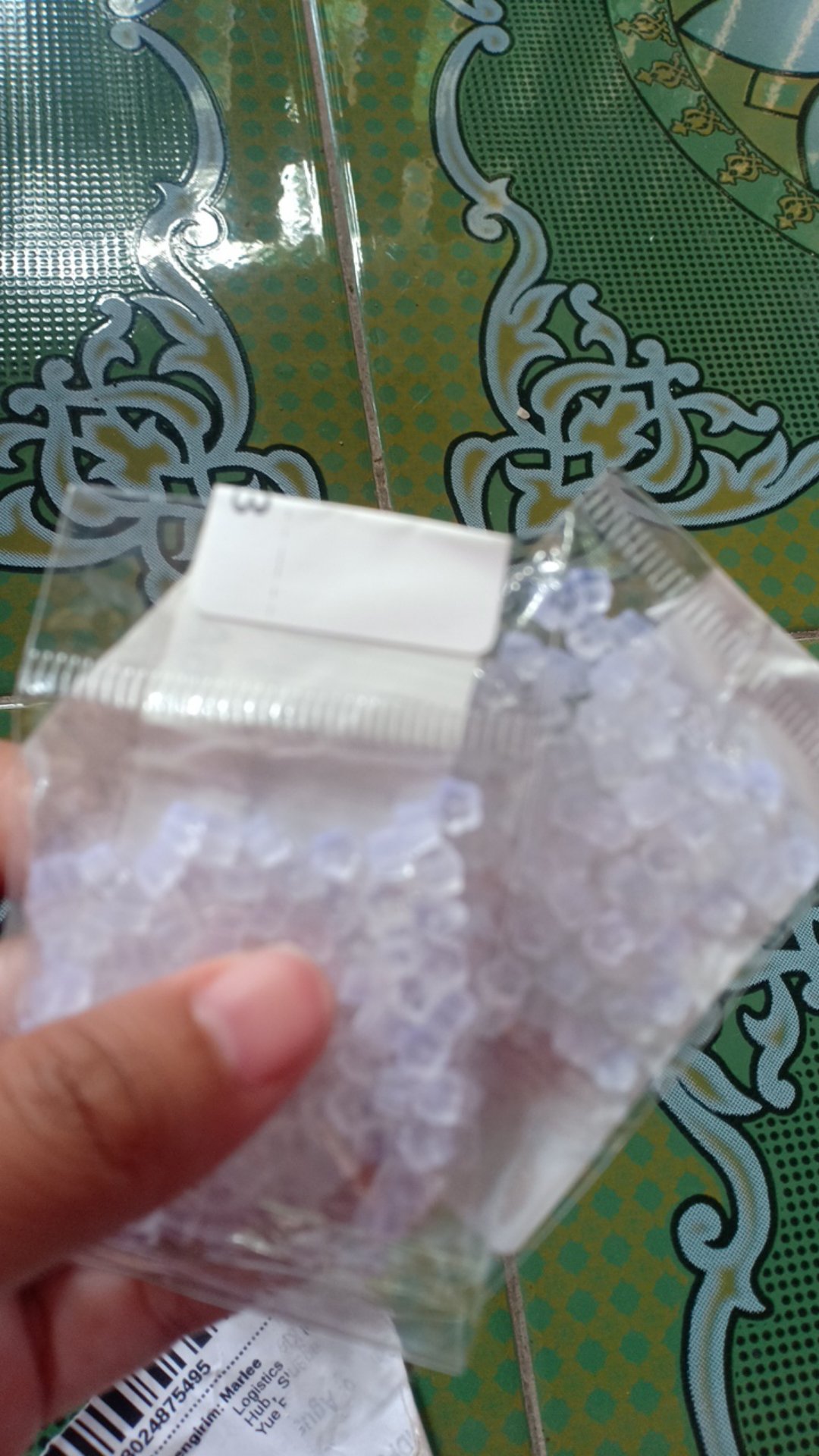 100pcs Karet Tutup Tusukan Anting / Penahan Giwang / Earring Safety Back Bentuk Bunga