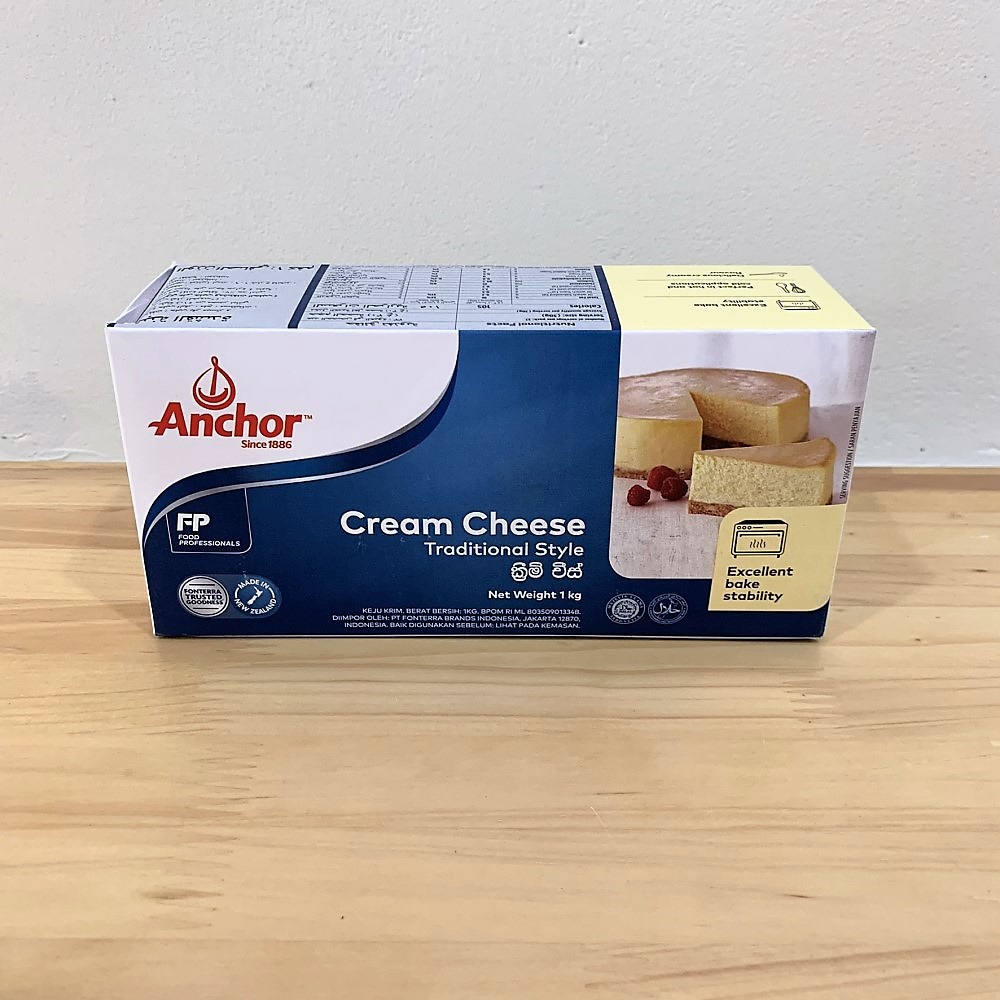 

Anchor Cream Cheese 1 kg (INSTAN ONLY)