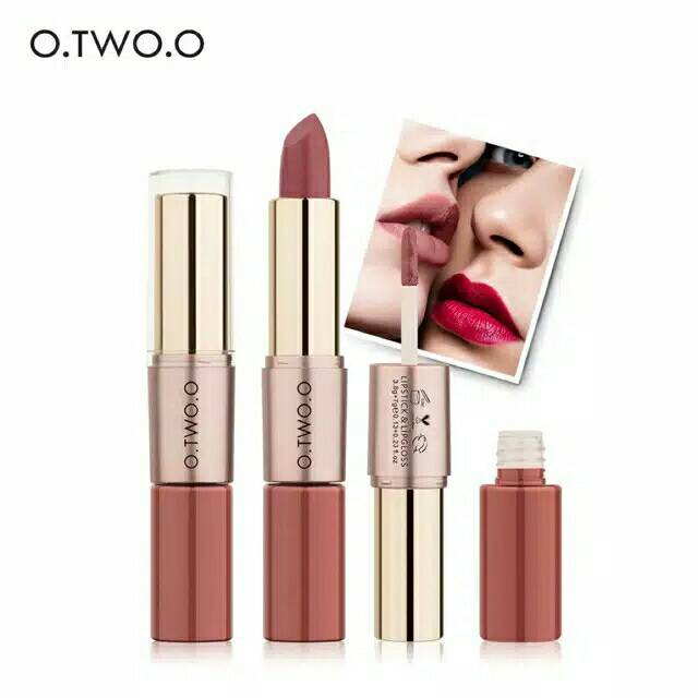 O.TWO.O LIQUID LIPSTICK & 2IN1 MATTE LIPSTICK KODE / kecantikan / kosmetik wanita / lipstik/kosmetik