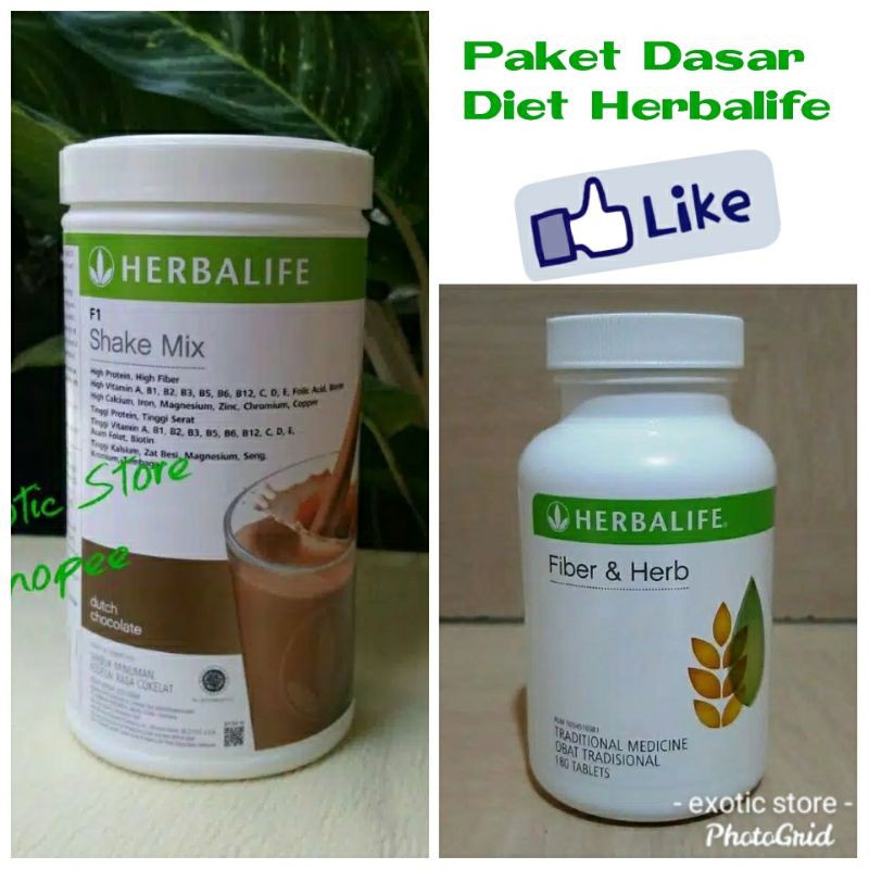 Paket Dasar Paket Request Diet Herbalife Sesuai FOTO