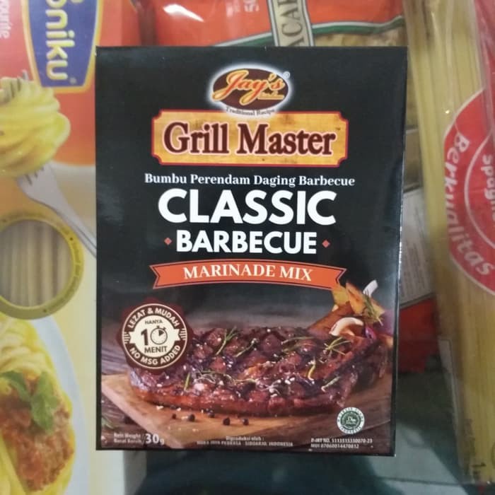 

jays grill master barbeque marinade 30gr