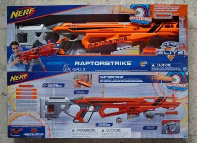  Mainan  Nerf  Accustrike Raptorstrike Sniper