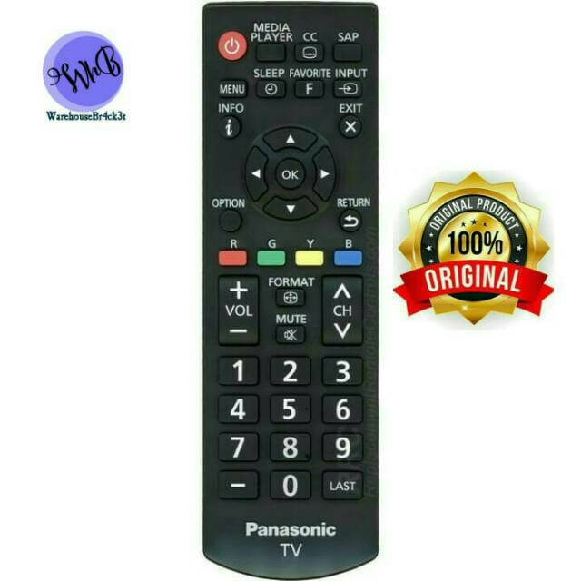 Remote Panasonic  TV LCD / LED UHD Plasma Original
