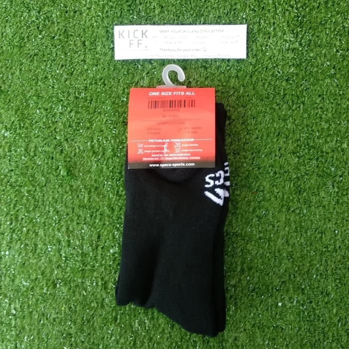 KAOS KAKI SEKOLAH/ KAOS KAKI OLAHRAGA SPECS SCHOOL SOCKS L - BLACK