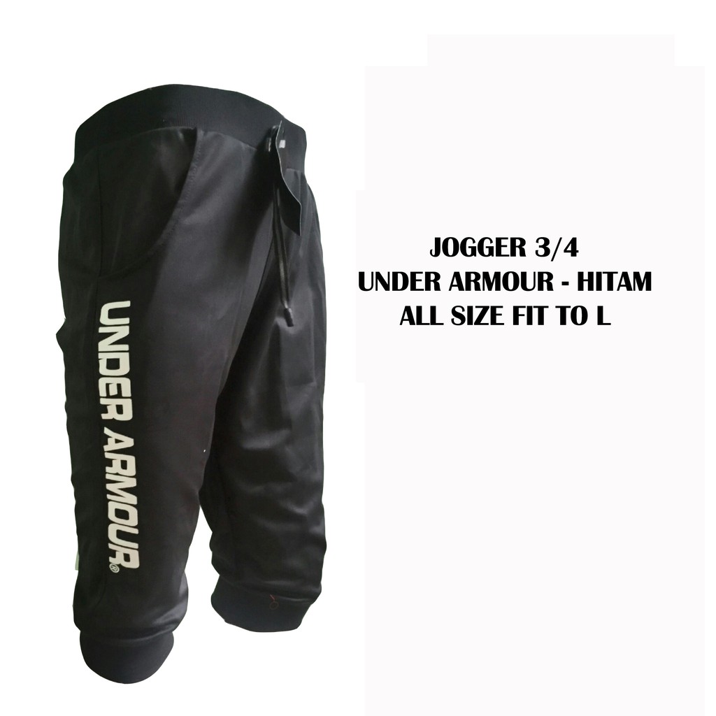 Celana Jogger Pants 3/4  Pria Wanita Dewasa - Sweatpants Premium Quality