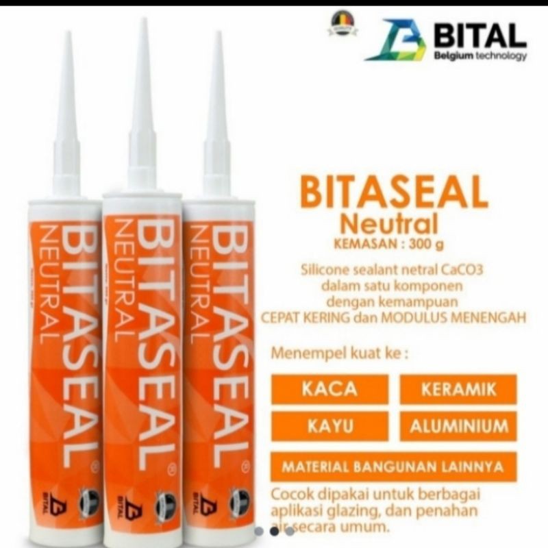 

bitalseal Neutral sealent cepat kering 300g