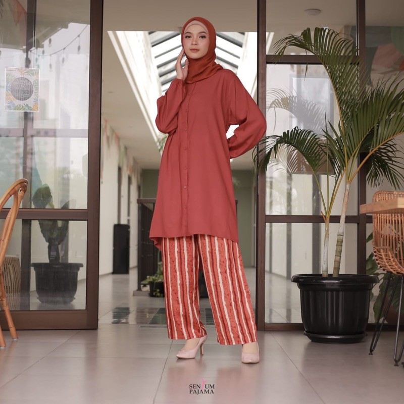 Long Jenia Set by Senyum Pajama