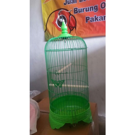 Kandang Besi Burung Pleci merek Boom