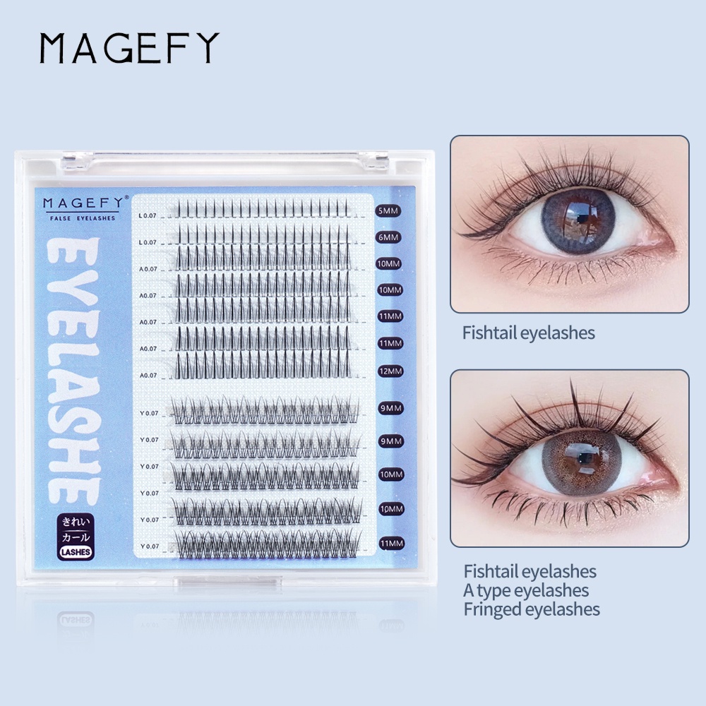 MAGEFY Bulu Mata Palsu Lem Bulu Mata Bulu Mata Eyelash Extension Bidadari Eyelash Bawah 7291