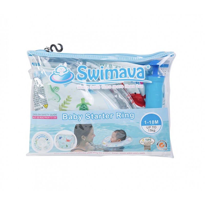 Swimava Baby Starter Ring &amp; Diaper - Sea Life