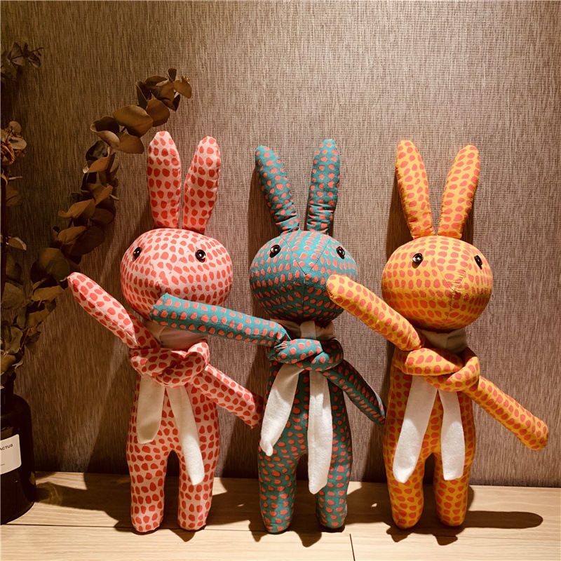 

C21 M Casual Rabbit Hand-Tied Rabbit Proud Rabbit Toy Fabric Doll New Doll Hot Plush Rabbit Decorati