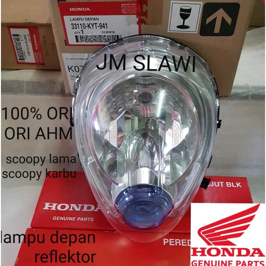 Reflektor Lampu Depan Scoopy Karbu Scoopy Lama Asli atau Reflektor Lampu Depan Scoopy Karbu Scoopy Lama Asli atau
