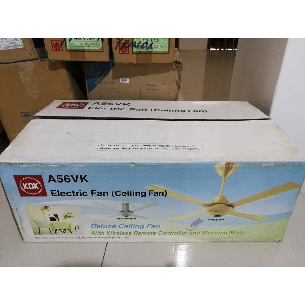 KIPAS ANGIN CEILING FAN 56&quot; 56INCH 56 INCH A56VK GOLD