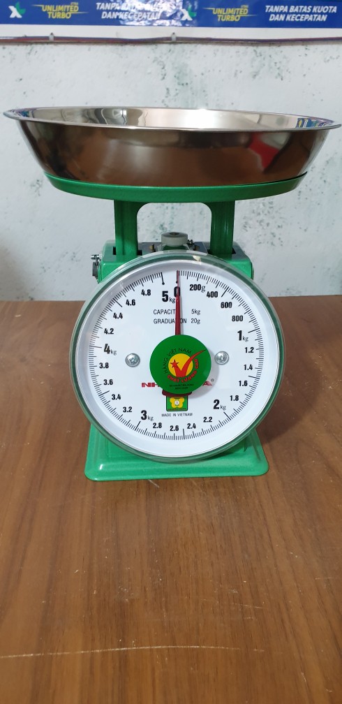 Timbangan Duduk Jarum Nhon Hoa Vietnam Kapasitas 5 Kg